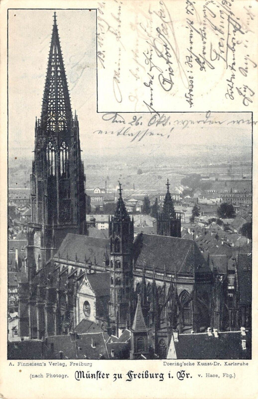 Carte postale ancienne Munster à Munster