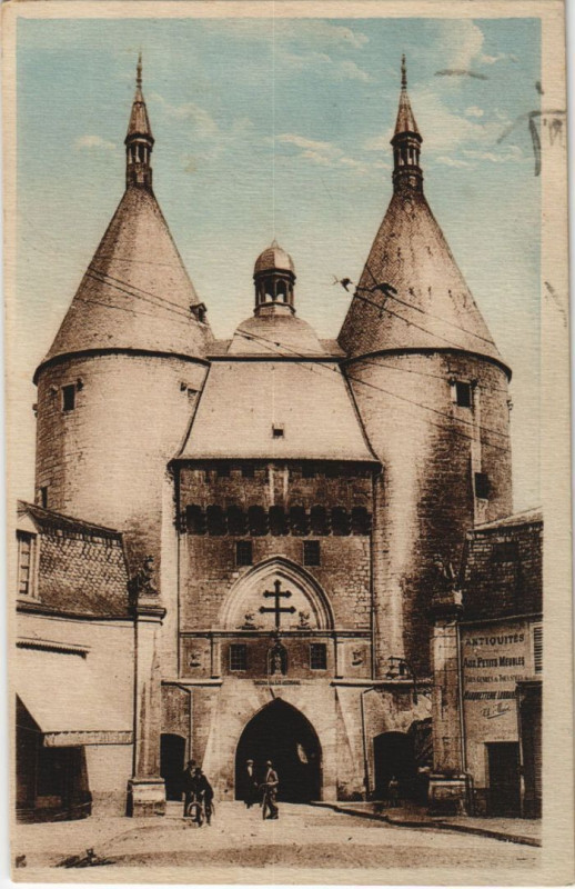Carte postale ancienne Nancy Porte de la Craffe à Nancy