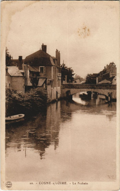 Carte postale ancienne Cosne-Sur-Loire Le Nohain