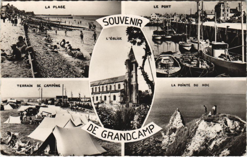Carte postale ancienne Grandcamp-les-Bains Scenes