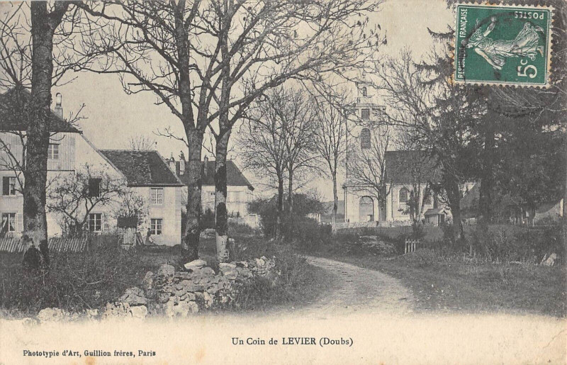 Carte postale ancienne Un Coin De Levier Doubs à Doubs