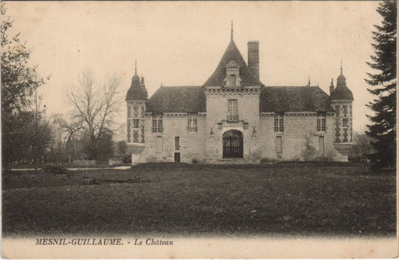Carte postale ancienne Mesnil-Guillaume Le Chateau