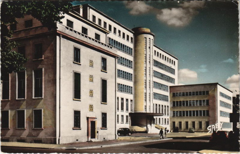 Carte postale ancienne Caen Le Centre Administratif Departemental à Caen