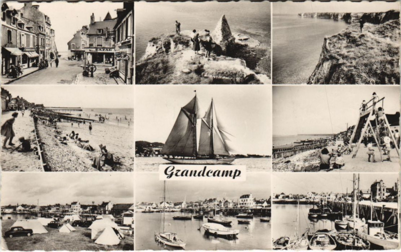 Carte postale ancienne Grandcamp-les-Bains Scenes