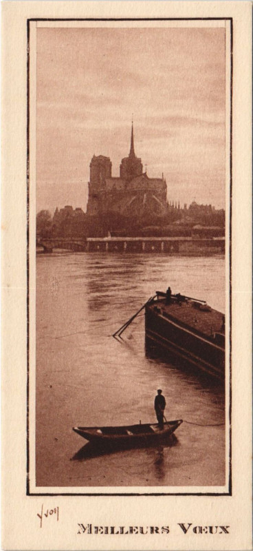 Carte postale ancienne Paris 4e La Cite à Paris 4e