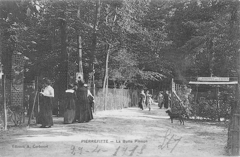 Carte postale ancienne Pierrefitte La Butte Pinson