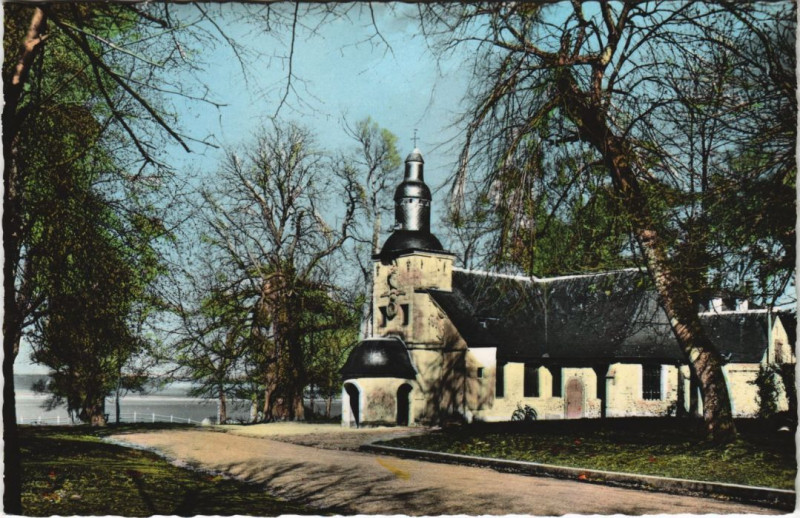 Carte postale ancienne Honfleur Chapelle Notre Dame de Grace à Honfleur