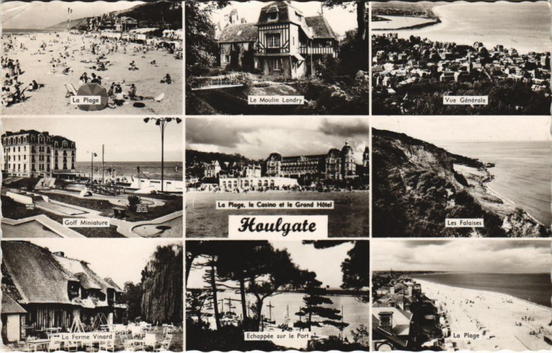 Carte postale ancienne Houlgate souvenir à Houlgate