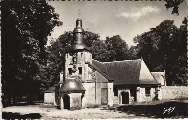 Carte postale ancienne Honfleur Chapelle Notre Dame de Grace à Honfleur