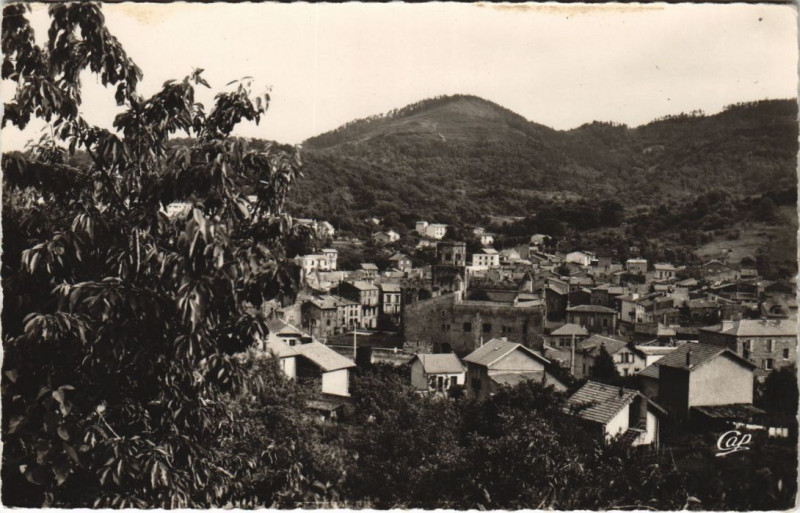 Carte postale ancienne Royat vue generale à Royat