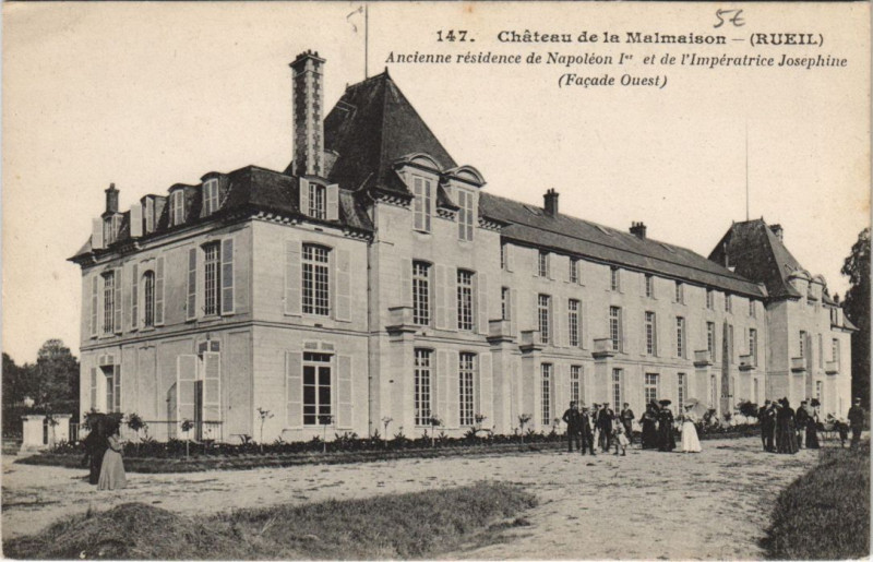 Carte postale ancienne Rueil Chateau de lMalmaison