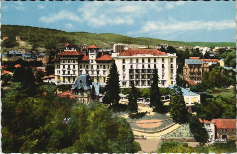 Carte postale ancienne Chatel-Guyon Vue Generale - Hotel Splendid