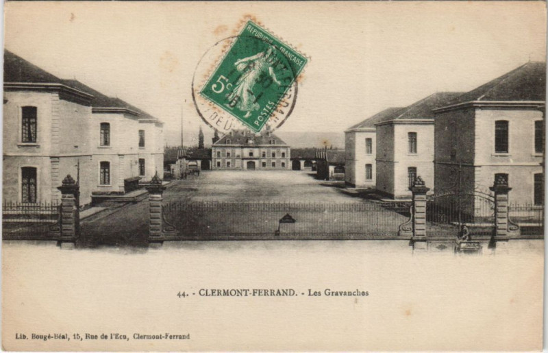 Carte postale ancienne Clermont-Ferrand Les Gravanches à Clermont-Ferrand