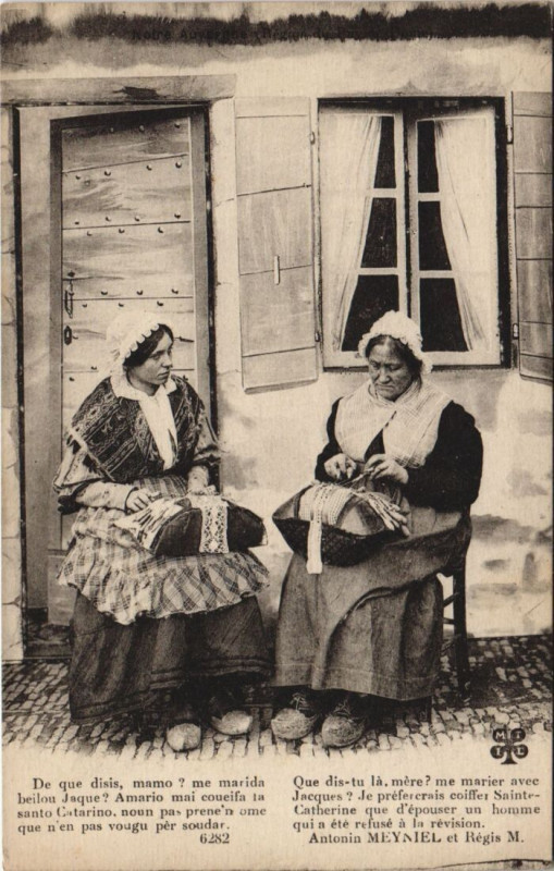 Carte postale ancienne Femmes - Types