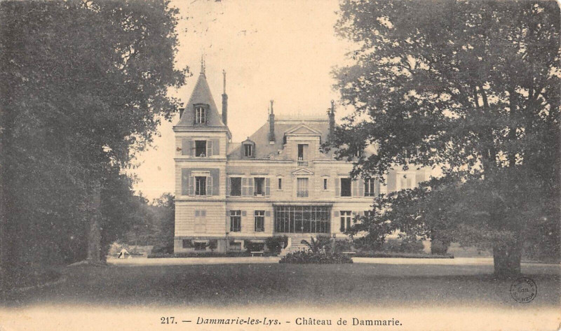 Carte postale ancienne Dammarie Les Lys Chateau De Dammarie à Dammarie-les-Lys