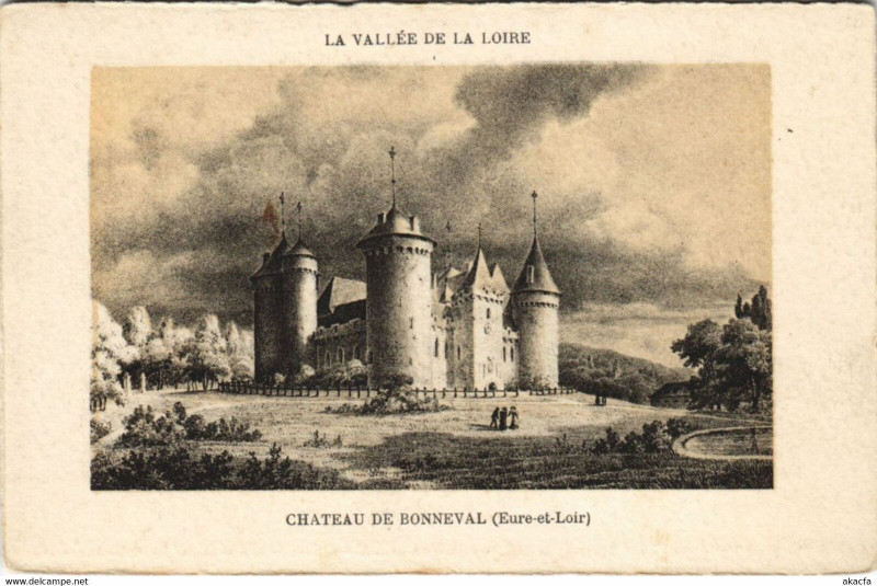 Carte postale ancienne BONNval Chateau de Bonnval
