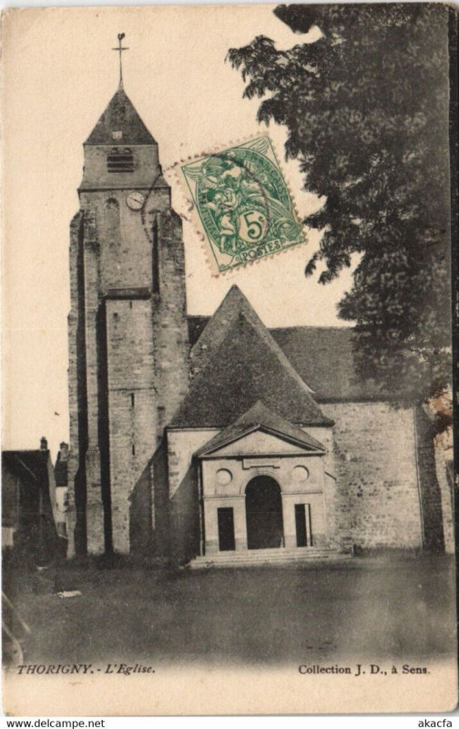 Carte postale ancienne Thorigny L'Eglise