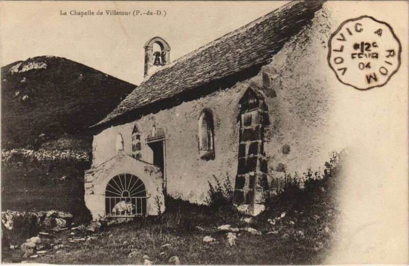 Carte postale ancienne La Chapelle de Villetour