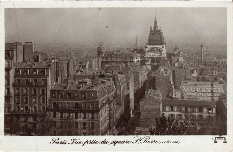 Carte postale ancienne Paris Panorama
