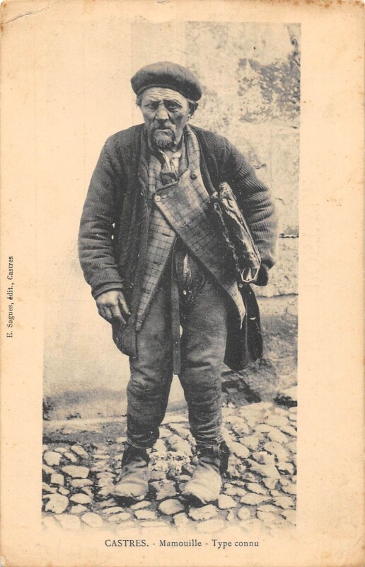 Carte postale ancienne Castres Mamouille Type Connu à Castres