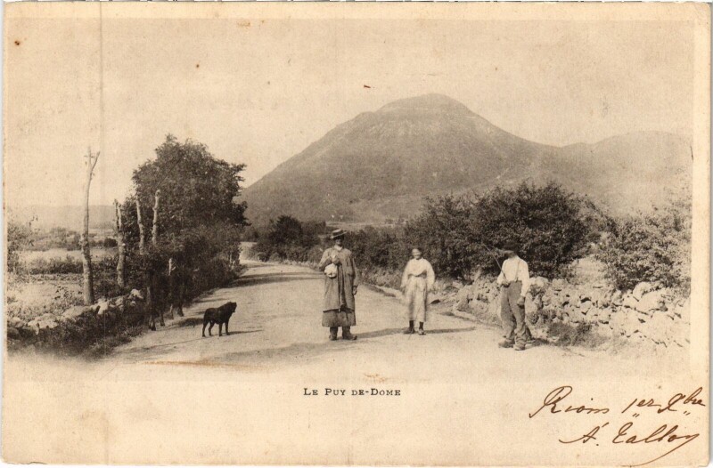 Carte postale ancienne Le Puy de Dome