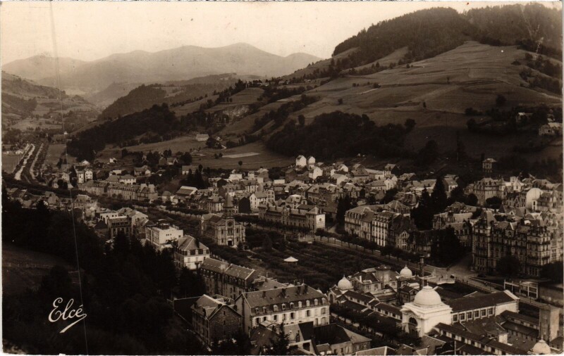 Carte postale ancienne La Bourboule Vue Generale à La Bourboule