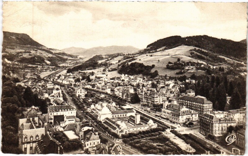 Carte postale ancienne La Bourboule Vue Generale à La Bourboule