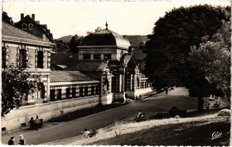 Carte postale ancienne Chatel-Guyon L'Etablissement Thermal Henry