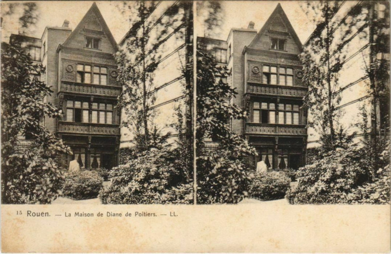 Carte postale ancienne Rouen - La maison de daine à Rouen