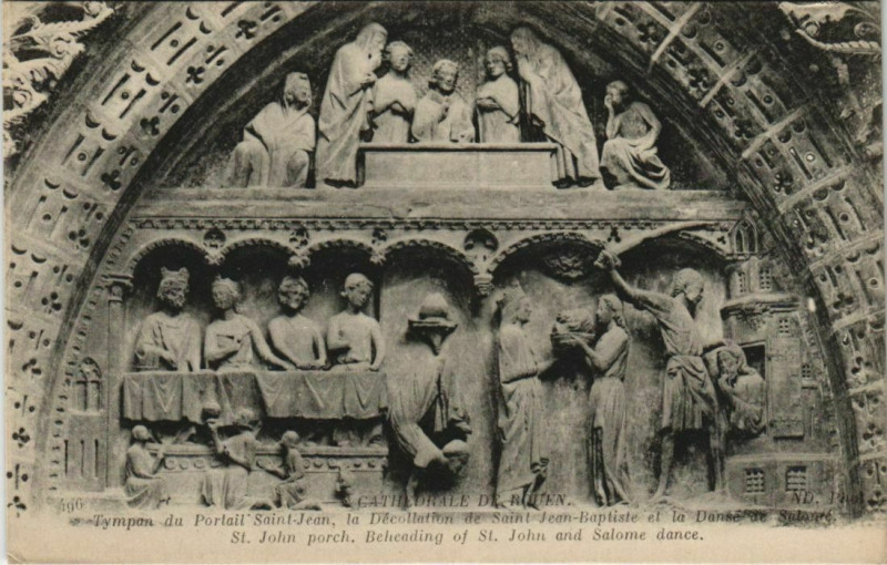 Carte postale ancienne Rouen - Cathedrale de à Rouen