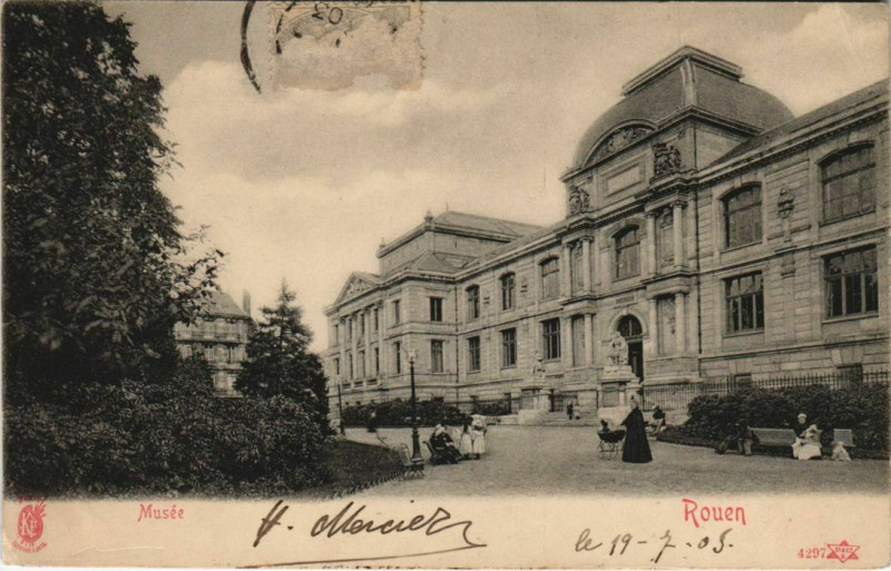 Carte postale ancienne Rouen - Musée à Rouen