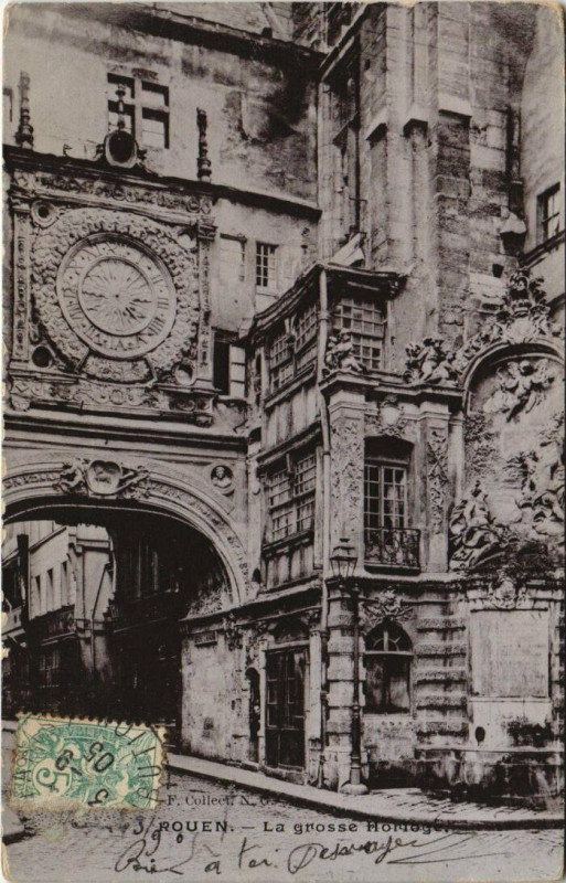 Carte postale ancienne Rouen - La grosse à Rouen