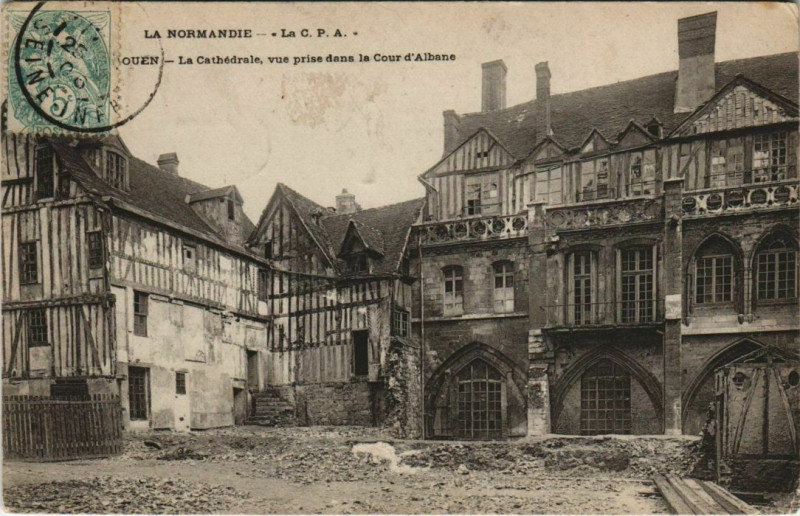Carte postale ancienne Rouen - La cathedrale à Rouen