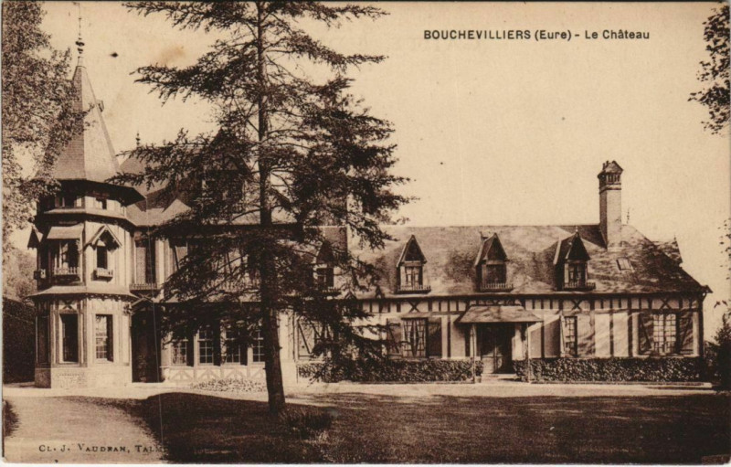 Carte postale ancienne Bouchevilliers Le Chateau à Bouchevilliers