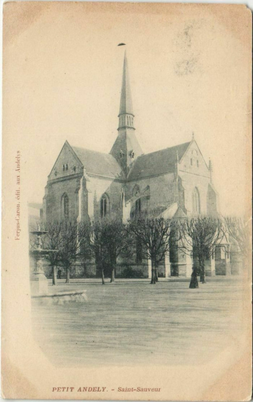 Carte postale ancienne Les Andelys Petit-Andely - Saint-Sauveur aux Andelys