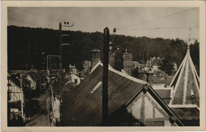 Carte postale ancienne Mainneville Le Panorama à Mainneville