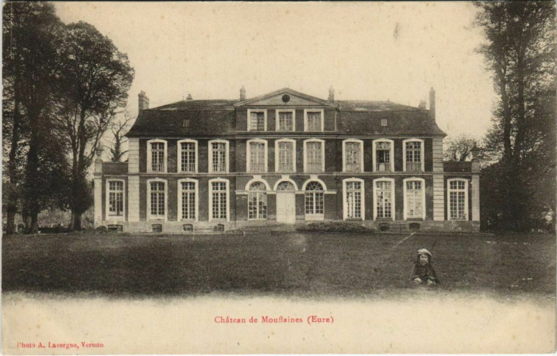 Carte postale ancienne Mouflaines Chateau de Mouflaines à Mouflaines