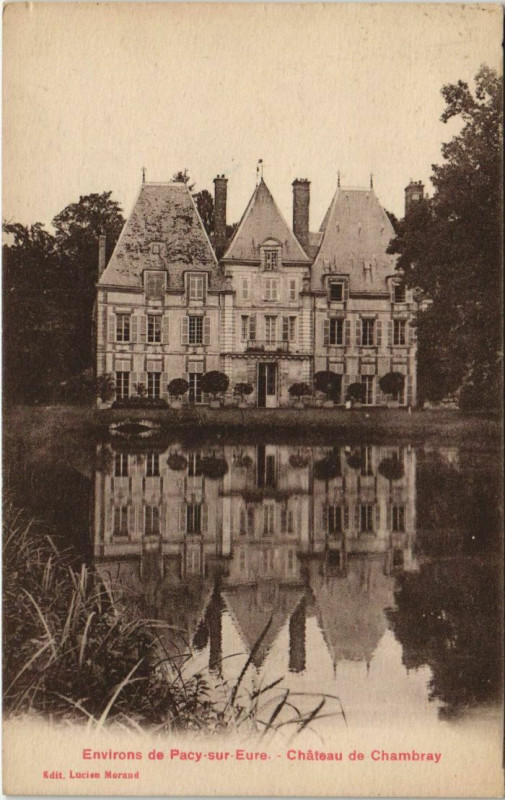 Carte postale ancienne Château de Chambray à Chambray