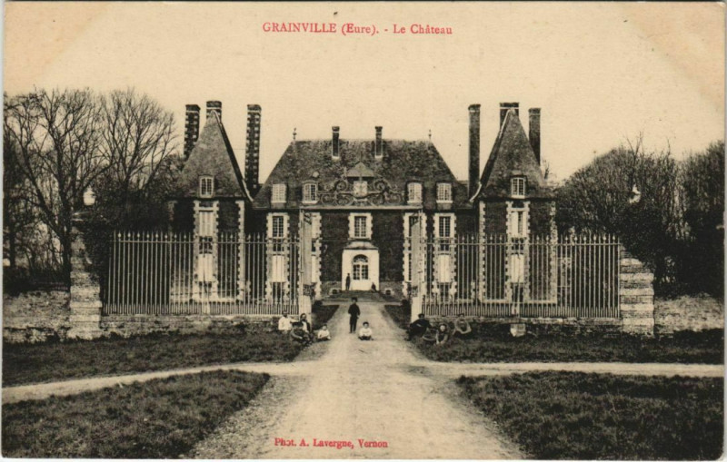 Carte postale ancienne Grainville Le Chateau