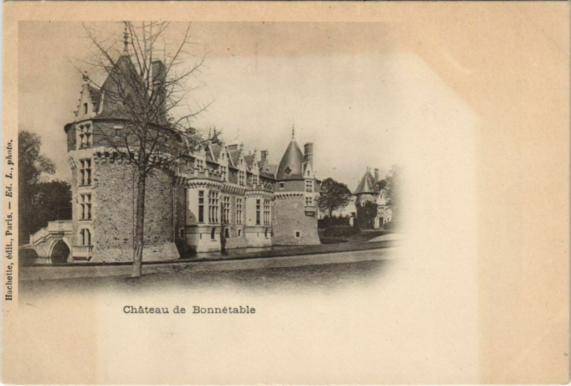 Carte postale ancienne Chateau de Bonnetable