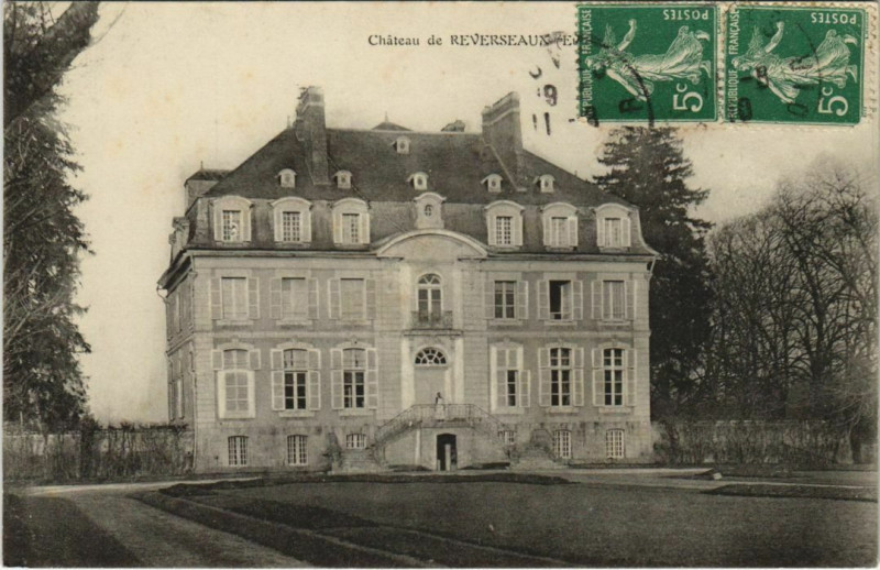 Carte postale ancienne Chateau de Reverseaux