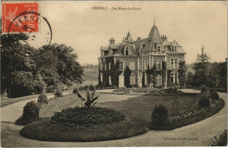 Carte postale ancienne Bernay Le Mont-du-Gord à Bernay