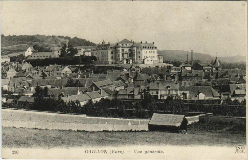Carte postale ancienne Gaillon Vue Generale à Gaillon