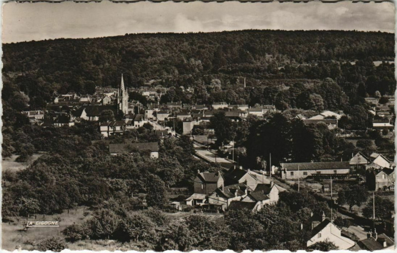 Carte postale ancienne Pont-Saint-Pierre Vue Generale à Pont-Saint-Pierre