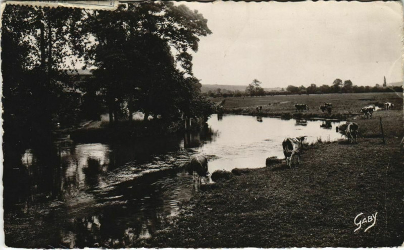 Carte postale ancienne Brionne La Risle à Brionne
