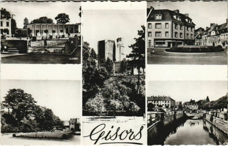 Carte postale ancienne Gisors Scenes à Gisors