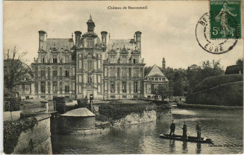 Carte postale ancienne Beaumesnil Chateau de Beaumesnil