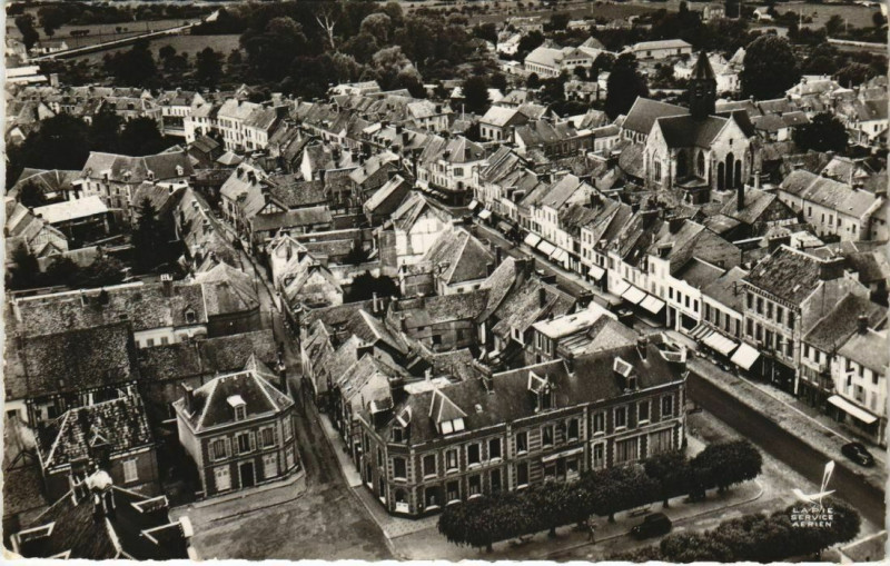 Carte postale ancienne Pacy-sur-Eure Vue Generale à Pacy-sur-Eure