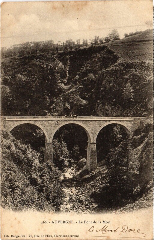 Carte postale ancienne Le Pont de la Mort