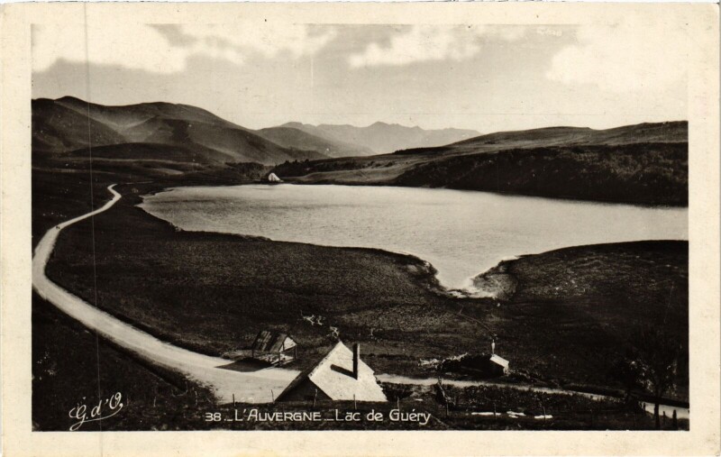 Carte postale ancienne Lac de Guery